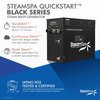 Steamspa 2 x 10.5kW QuickStart Steam Bath Generator with Dual Aroma Pump in Matte Black BKT2100MK-ADP